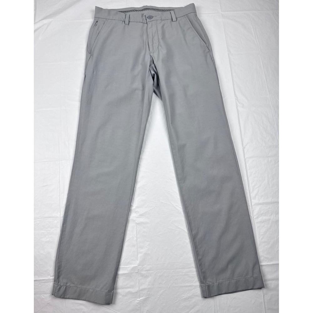 Vineyard Vines OTG On-The-Go Pants Mens 28x30 Gray Performance Chino Stretch